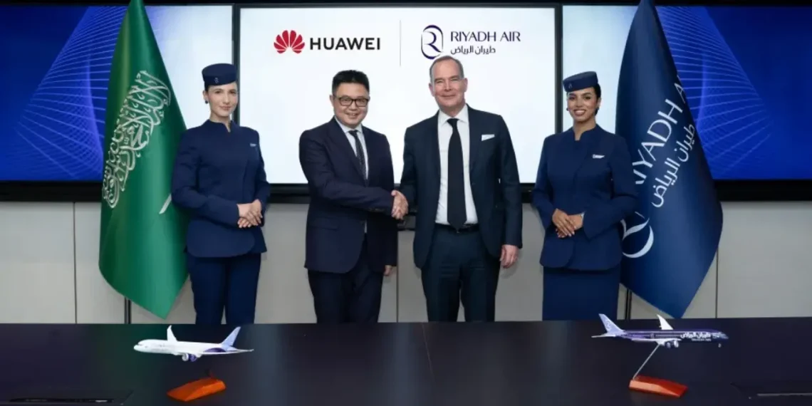 Riyadh Air Huawei Partnership