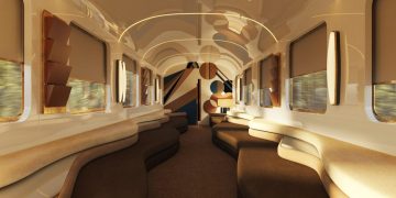 ultra-luxury train Saudi Arabia