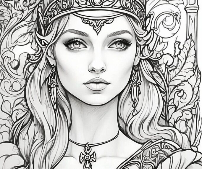 AI Coloring Book