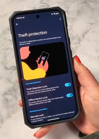 Android Theft Protection