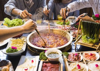 Hot pot dinner party