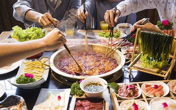 Hot pot dinner party