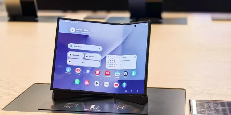 Galaxy Z TriFold screen problems