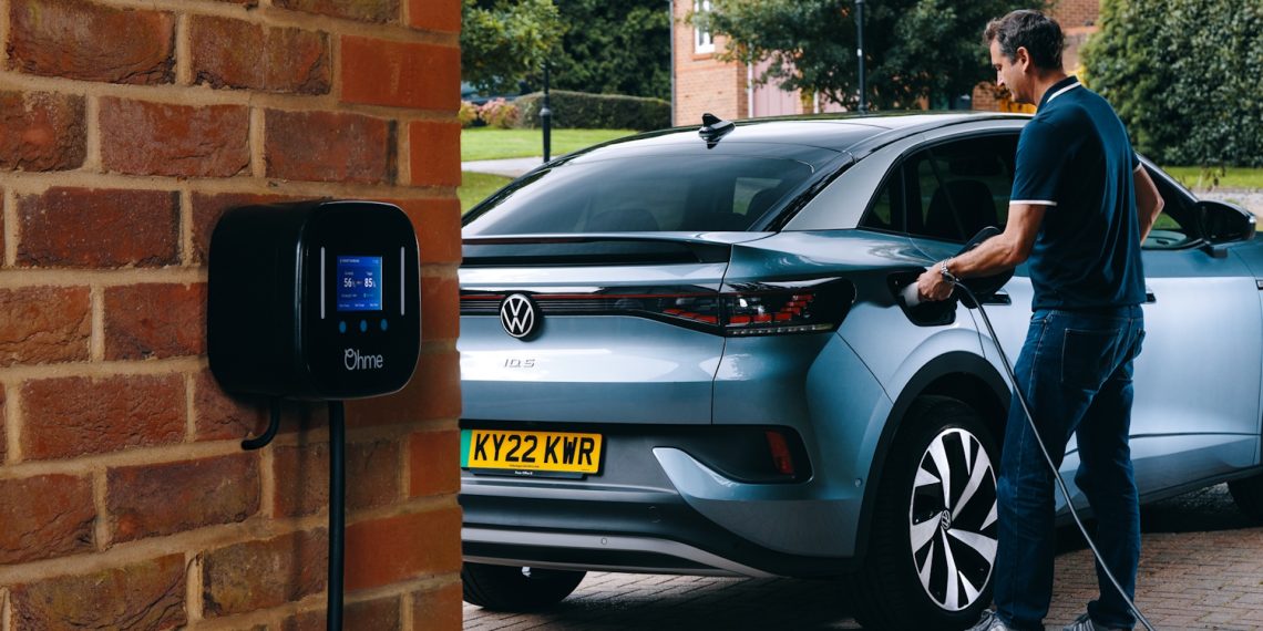 Pod Uber EV charging