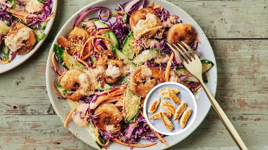 Ginger chicken slaw