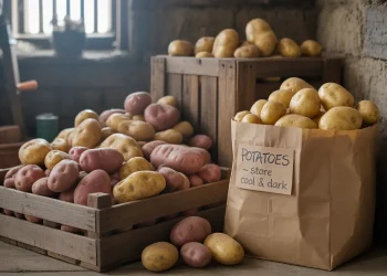store potatoes properly