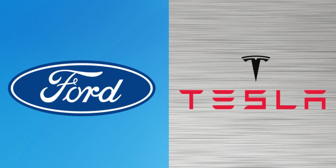 Tesla vs Ford EV market comparison